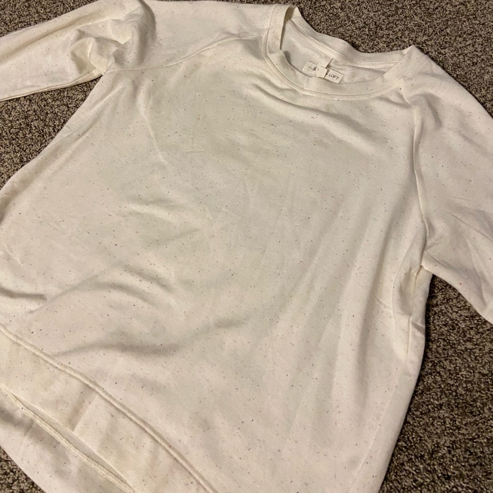Lou & Grey Confetti Speckled Sweatshirt